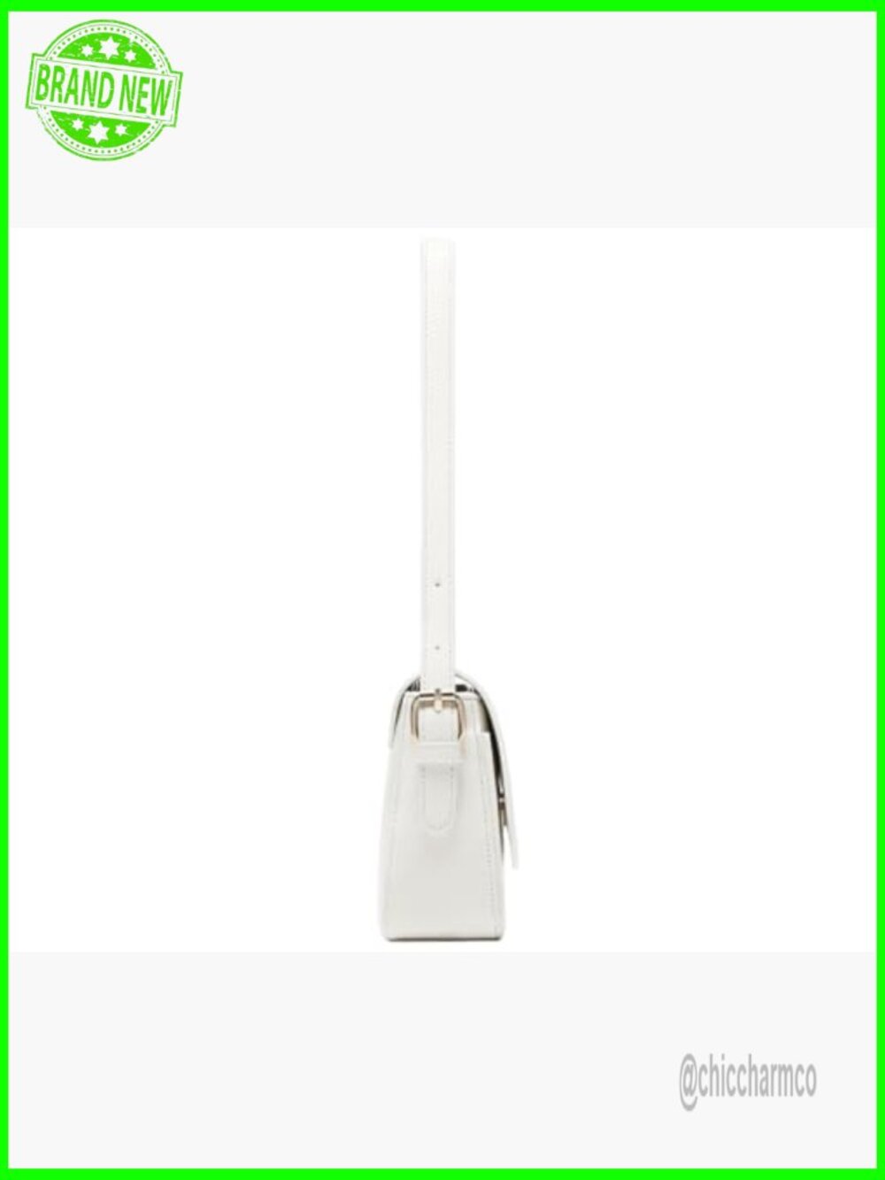 Vegan Leather Hobo Bag with Adjustable Straps, Crossbody or Shoulder - Picture 3 of 7
